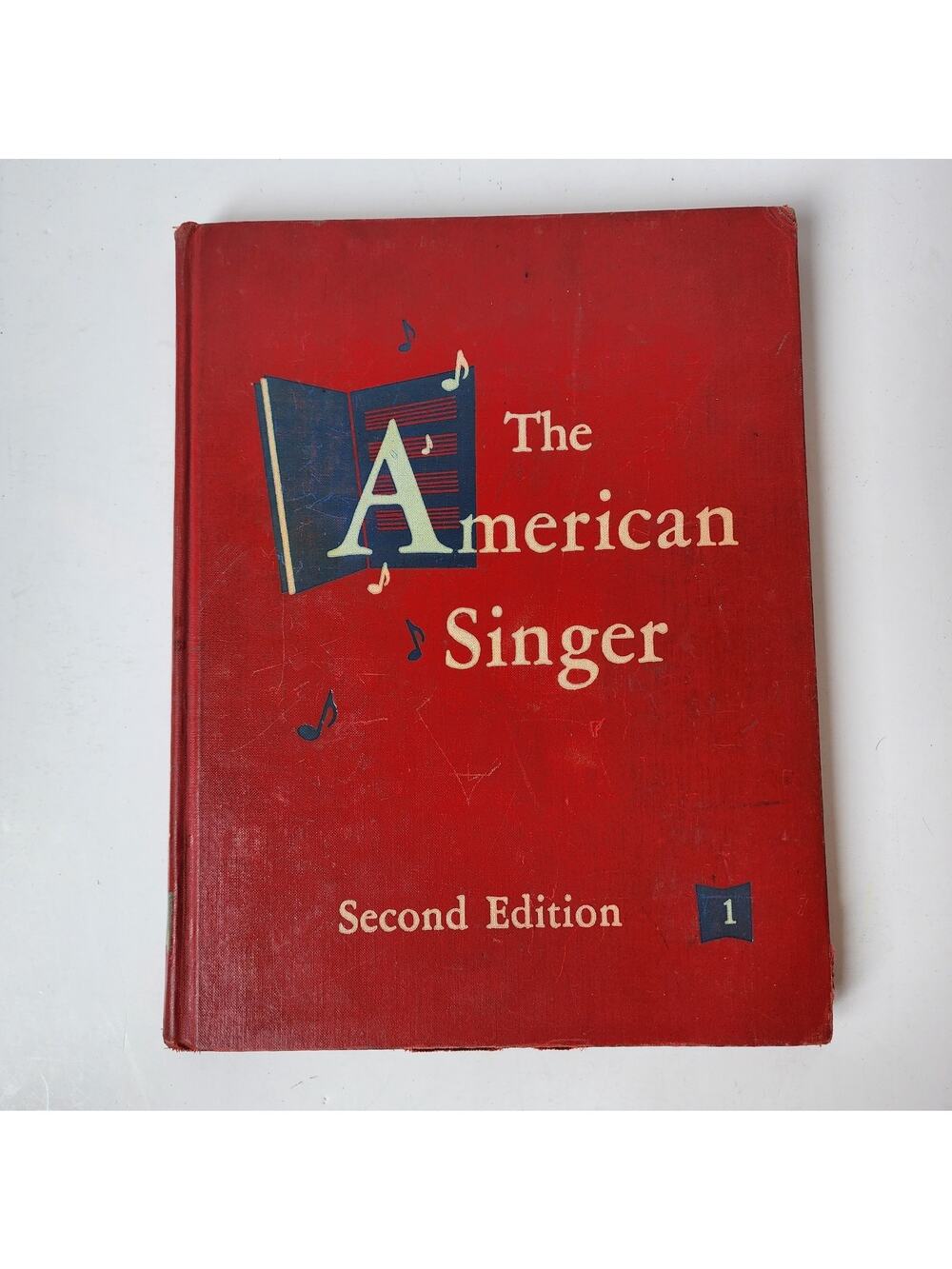 The American Singer Second Edition #3 American Book Company 1954 Hard Cover READ